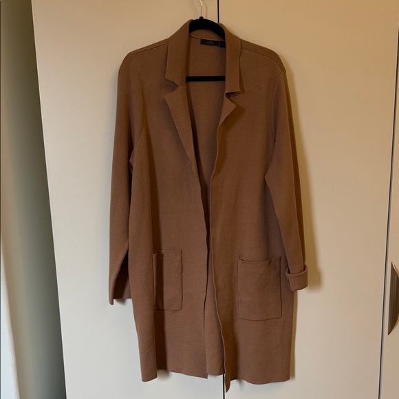 RDI Sweaters - Women's RDI Camel Knit Sweater Coat